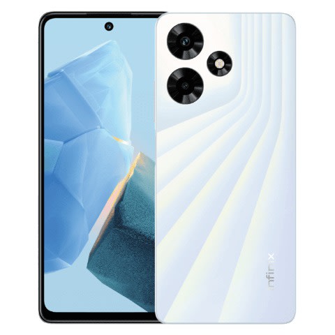 Hot 30 - 6.78" - 256GB ROM - 8+8GB RAM - Dual SIM - 4G LTE - Fingerprint - 5000mAh - Sonic White