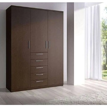 Multi-purpose 5 Drawer 3 Door Wardrobe