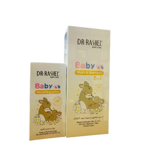 Baby Care Baby Nourishing Lotion And Baby Wash & Shampoo 500ml