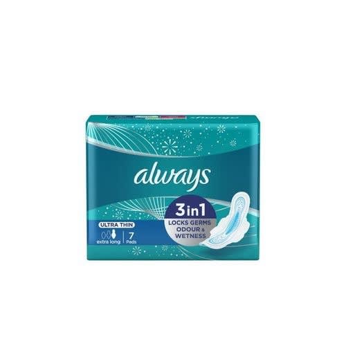 Always 3 In 1 Ultra Thin Pad -Set Of 5
