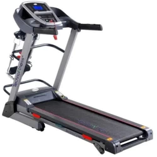Standard 2,5hp Treadmill With Massager Twister And Dumbbells - F18d