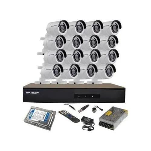 16 Channel Cctv Camera Kit + 2 Terabyte Hdd Inside