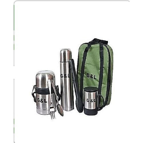Stainless Steel 5-in-1 Children Food Flask