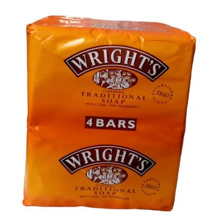 Wright's Traditional Car Tar Fragrance Soap - 4 Bars
