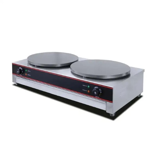 2 Plates Commercial Electric Crepe Maker