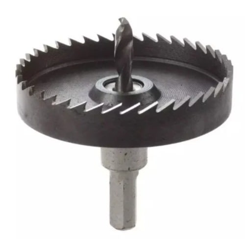 Hole Saw - Hss Steel Drill Bit Cutter For Metal And Wood Alloy - 65mm