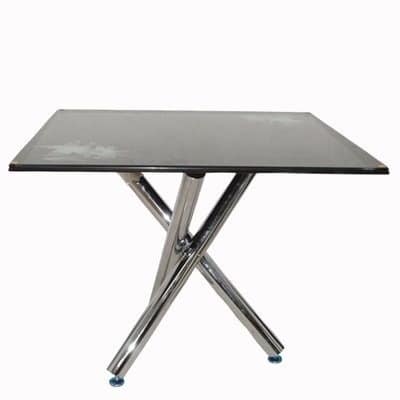 Square Dining Table - Black