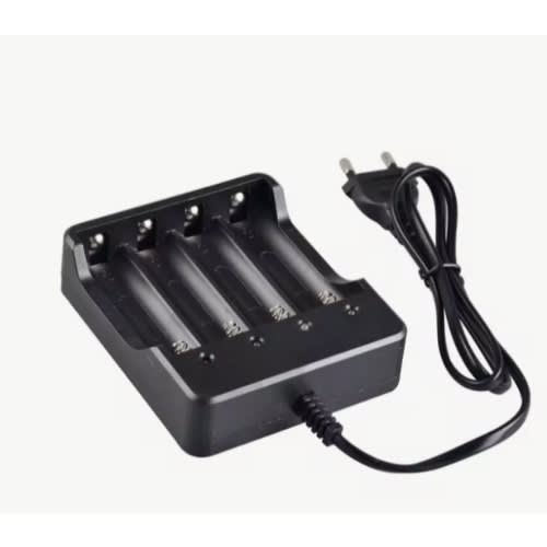 Li-ion Battery 18650 Charger Portable Us Eu Plug - 4 Slots