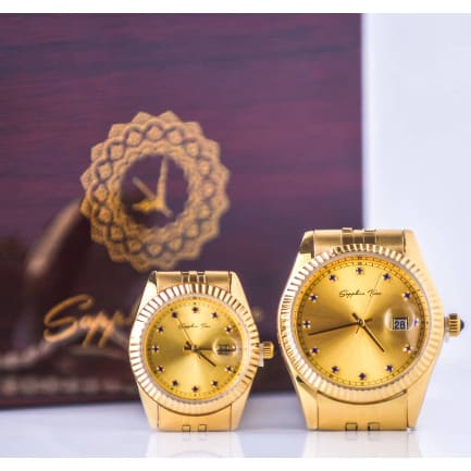 Sapphire Time Jagaban His & Hers Watches