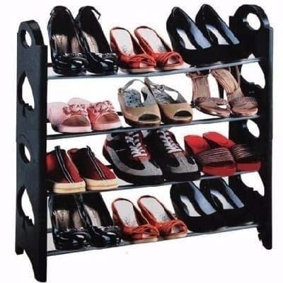 Stackable Shoe Rack 10 Tier - 30 Pairs
