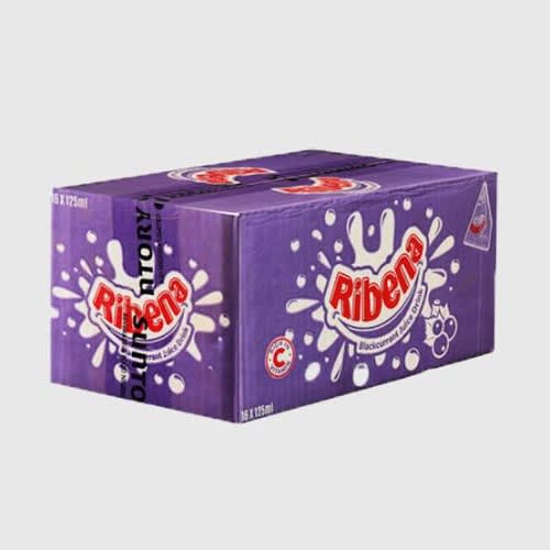Ribenna Blackcurrant Fruit Drink - 125ml - 2 Packs