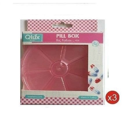 Pill Box Case - 3pcs + Free Milo Sachet