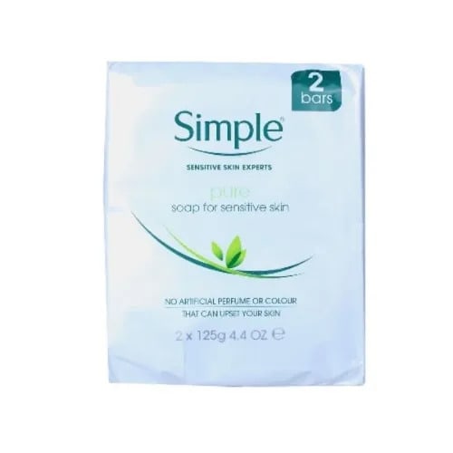 Pure Soap For Sensitive Skin - 2 Bars