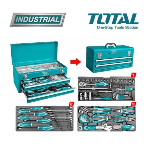 Total Tool Chest Set (thptcs70971) - 97 Pcs
