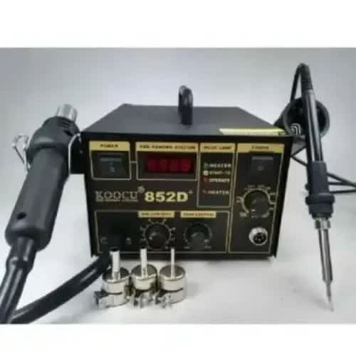 Smd Rework Station 852d + Digital Soldering Hot Air Gun