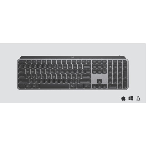 Mx Keys Advanced Wireless Illuminated Keyboard - Black