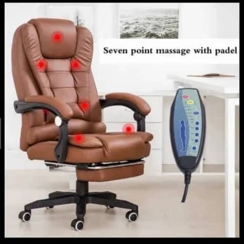 Modern Executive/ Ceo Massage Office Chair With Footrest