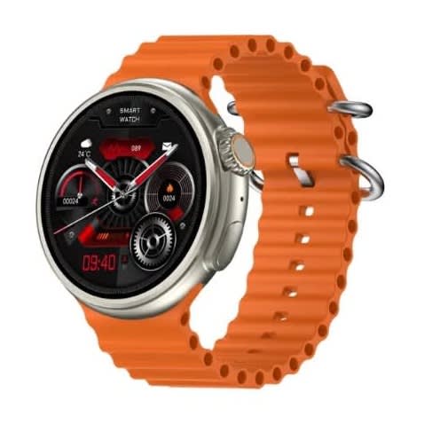 Ultra 8 Round Smart Watch With Access Control And Nfc Gps