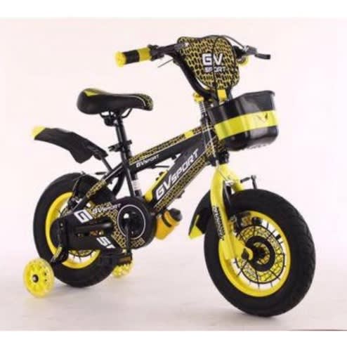 Gv Sports Bicycle - 12 Inches - Yellow