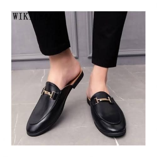 Male Half Cover Leather Shoe