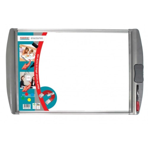 Whiteboard Slimline Magnetic - White - 600X450mm