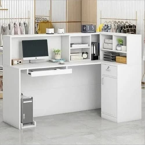 L - Shape Reception Desk