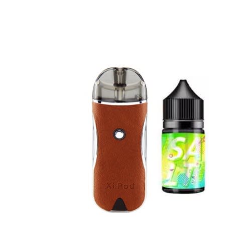 Xipod Kit Red With 50mg/30ml Nic Salt By Vapebull