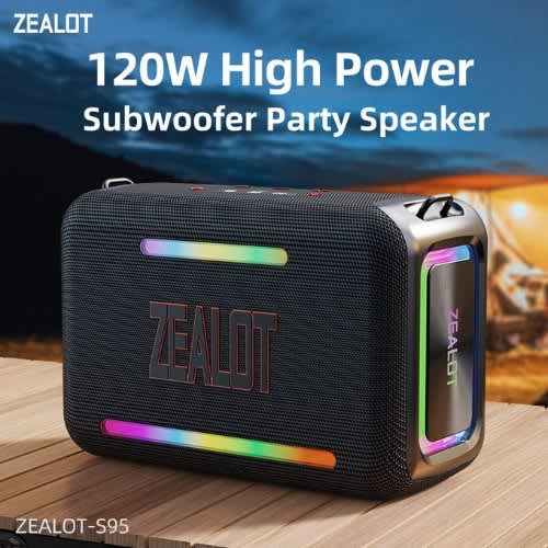 S95 120w Heavy Bass Portable Subwoofer Party Speaker