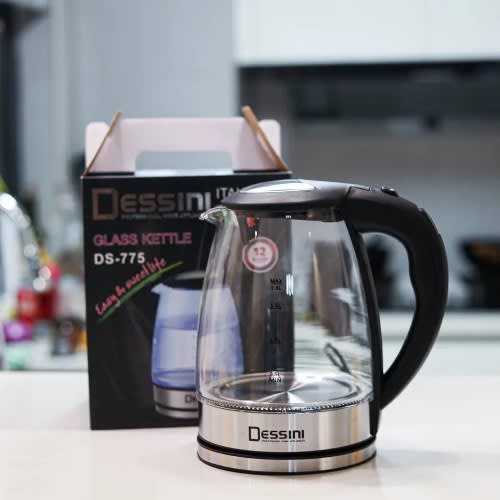 Rainbow Fantasies Glass Kettle - 2000W - 1.8L