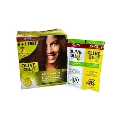 Olive Ors Organic Root Stimulator Olive Oil Relaxer - 5 Packs