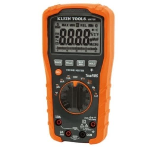 Klein Tools Digital Multimeter Auto Ranging Trms Ac Dc Voltage And Current Low Impedance