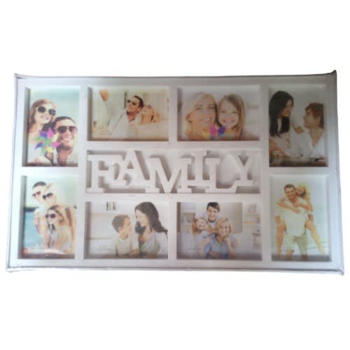 8 Slots Family Photo Frame