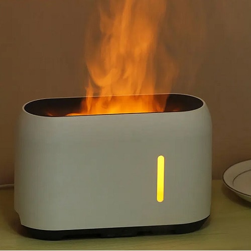 240ml Flame Aroma Humidifier - white