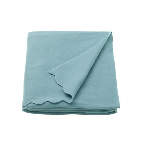 Thorgun Throw/blanket - 120×160 Cm - Light blue