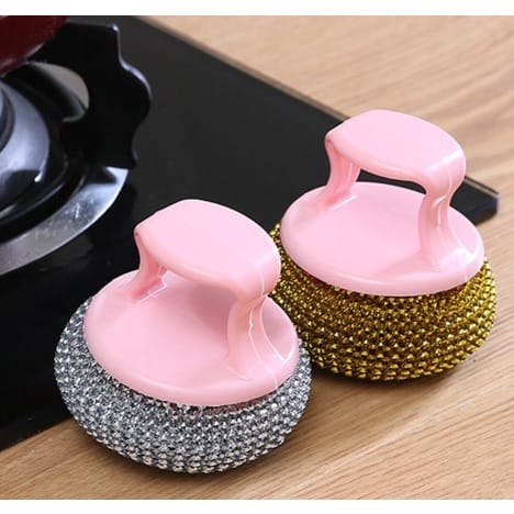 Mini Kitchen Pots Iron Sponge - 2pcs