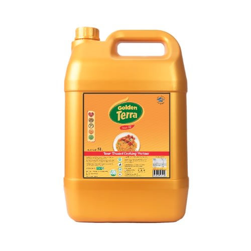 Golden Terra Soya Cooking Oil - 5 Liters