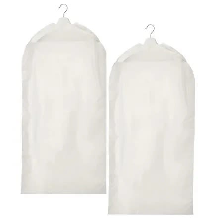 Renshacka Clothes Cover - Set Of 2 - Transparent White