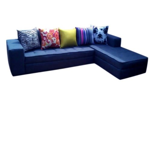 Black Designed 5 Seater L-shaped Sofa
