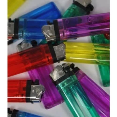 24 Pieces Of Gas Lighters - Multicolor