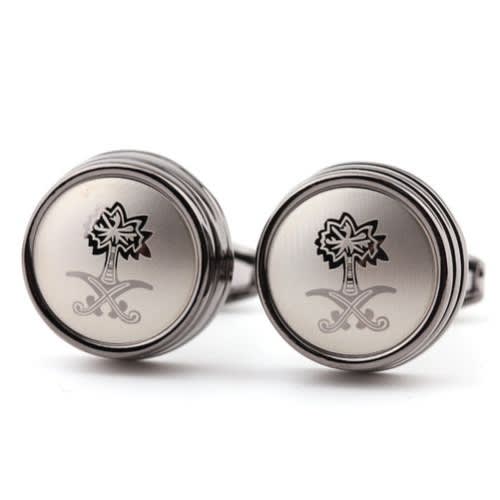 Silver Platted Cufflinks For Men