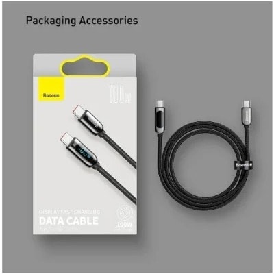 Baseus Flash Series USB 4 Full Featured Data Cable -100W