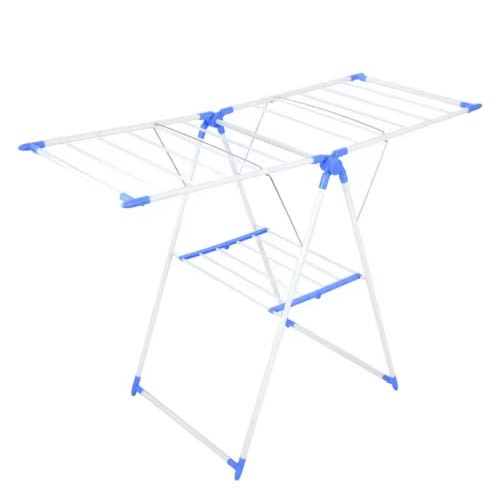 Foldaway Clothes Dryer Rack - Blue