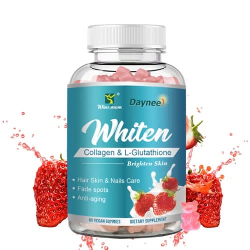Daynee Whiten Collagen Glutathione Gummies - 60 Gummies