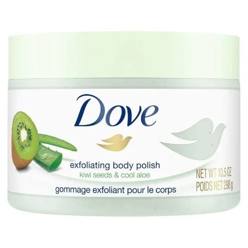 Kiwi Seeds & Cool Aloe Scent Exfoliating Body Scrub - 298g