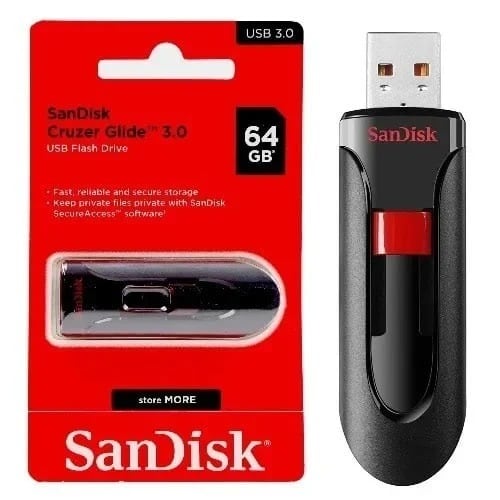 Cruzer Glide 3.0 Usb Flash Drive - 64gb