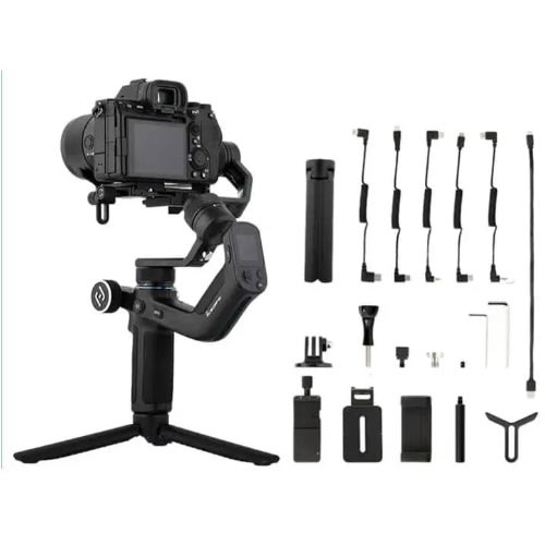 Scorp Mini Gimbal Handheld Feiyu Tech All-in-one For Camera & Phone 3-axis Stabilizer