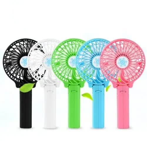 Spittoon Mini Hand Fan Multicolor - 5 Pcs