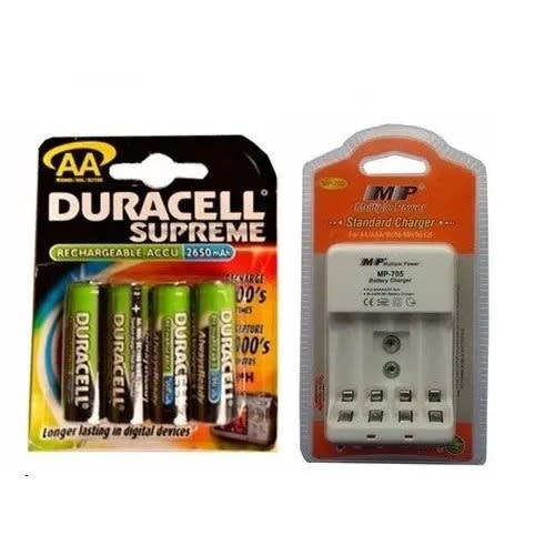 Duracell Battery And Chager