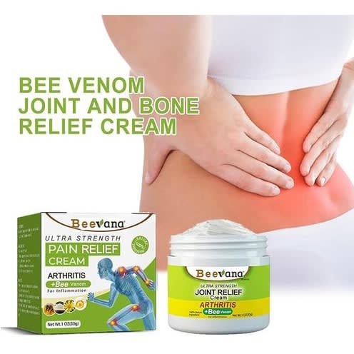 Joint And Bone Pain Relief Cream - Arthritis Bee Venom - 30g