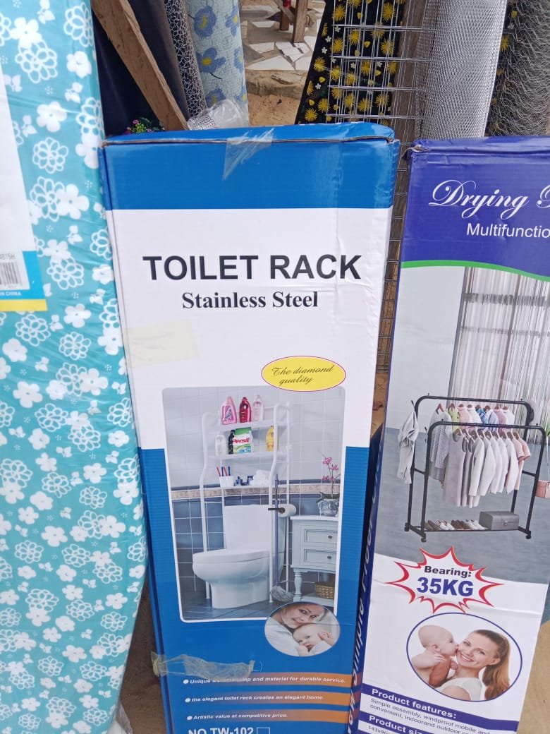 Toilet Bathroom Storage Rack Shelve Organizer